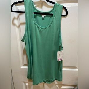 Lularoe Green 2XL tank top